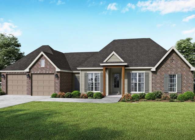 Property at Gage French Plan, Breaux Bridge, LA 70517, 4 beds, 2 baths