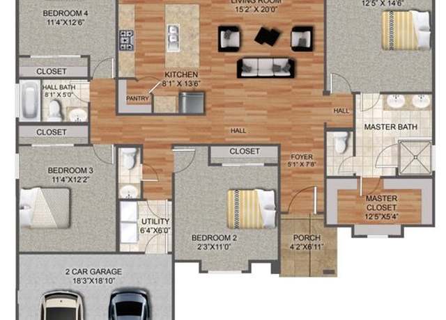 Property at 1820 Plan Plan, Los Fresnos, TX 78566, 4 beds, 2.5 baths