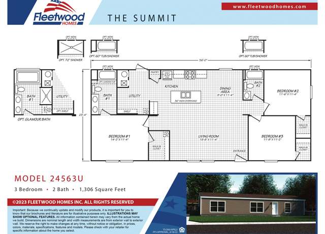 Property at The Hibiscus Plan, Mobile, AL 36695, 3 beds, 2 baths