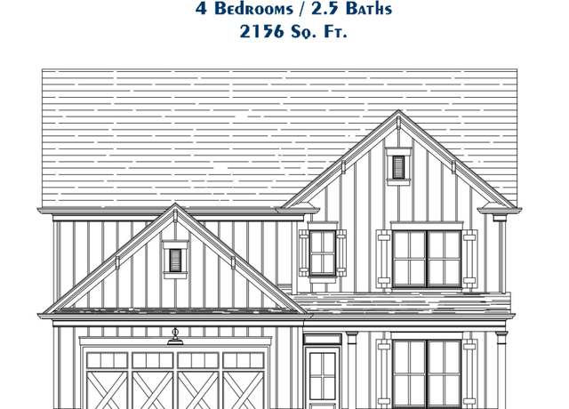 Property at The Maple Ridge III Plan, Flowery Branch, GA 30542, 4 beds, 2.5 baths