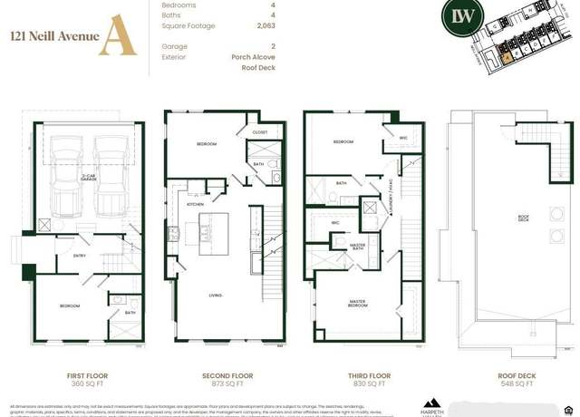 Property at Lockewood Nine Unit F Plan, Nashville, TN 37206, 4 beds, 4 baths