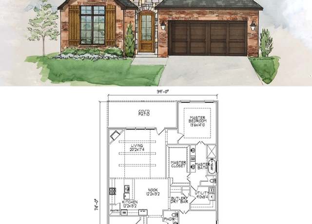 Property at 2159 Plan, Bixby, OK 74008, 3 beds, 2.5 baths