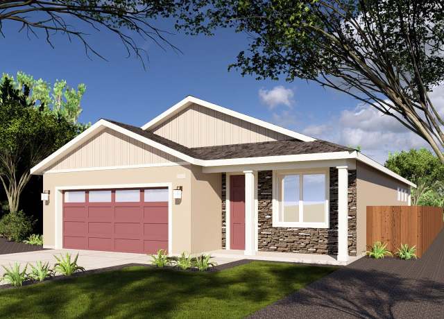 Property at 1460 Sq Ft Elevation A-1 Plan, Clovis, CA 93612, 4 beds, 2 baths
