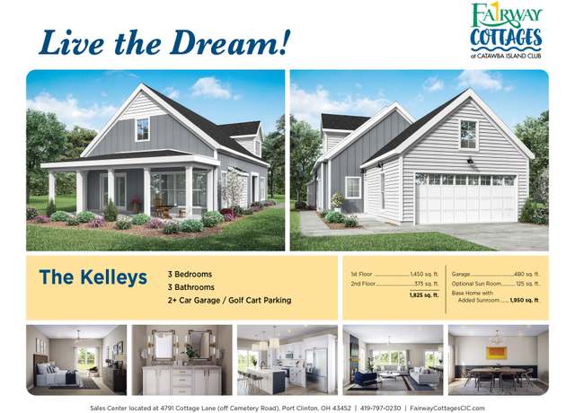 Property at The Kelleys Plan, Pt Clinton, OH 43452, 3 beds, 3 baths