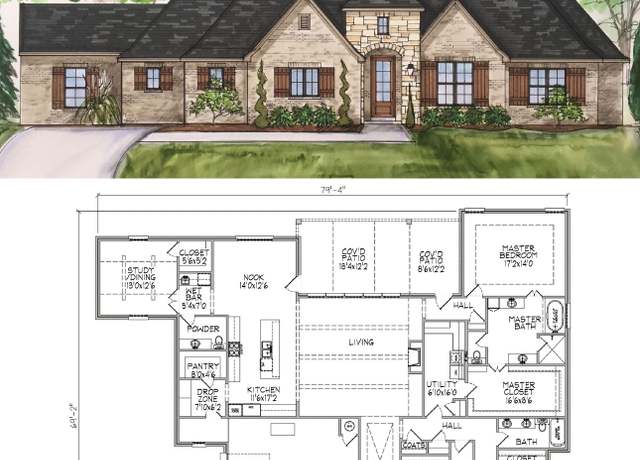Property at 2625 Plan, Broken Arrow, OK 74014, 3 beds, 2.5 baths