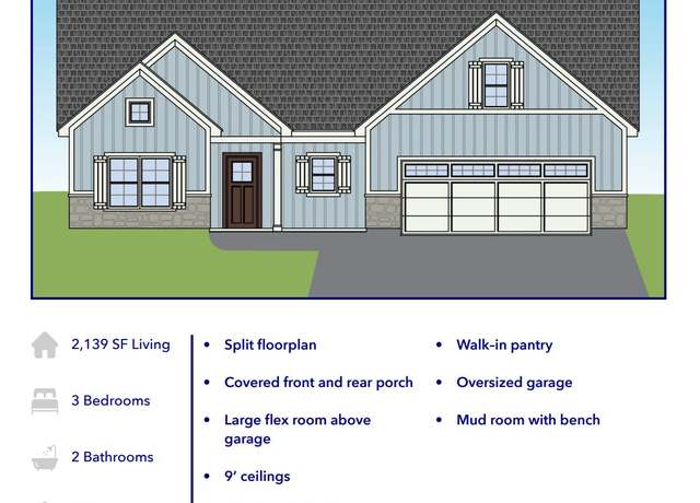 Property at Northern Pines Plan, Tipp City, OH 45371, 3 beds, 2 baths