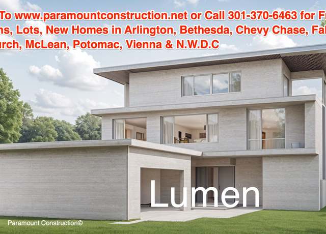 Property at Lumen Plan, Chevy Chase, MD 20815, 6 beds, 5.5 baths