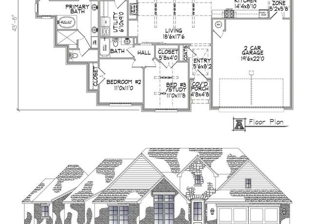 Property at 1856 Plan, Owasso, OK 74055, 3 beds, 2.5 baths
