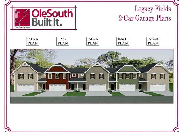 Property at 1612- Legacy Fields End Unit Plan, Pleasant View, TN 37146, 3 beds, 2.5 baths