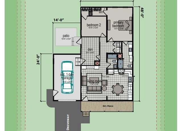 Property at Encore w/1 Car Garage Plan, Sturbridge, MA 01566, 2 beds, 2 baths