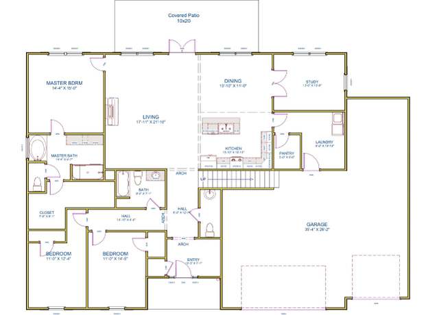 Property at Winston Plan, Pickens, SC 29671, 3 beds, 2 baths
