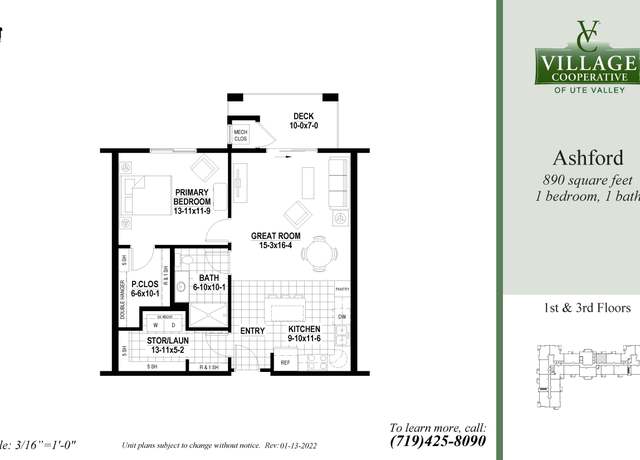 Property at Ashford Plan, Colorado Springs, CO 80919, 1 bed, 1 bath