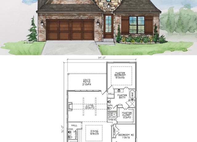 Property at 2141 Plan, Bixby, OK 74008, 3 beds, 2.5 baths