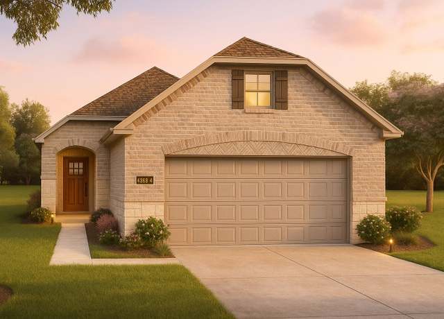 Property at Benbrook Plan, Lavon, TX 75166, 3 beds, 2 baths