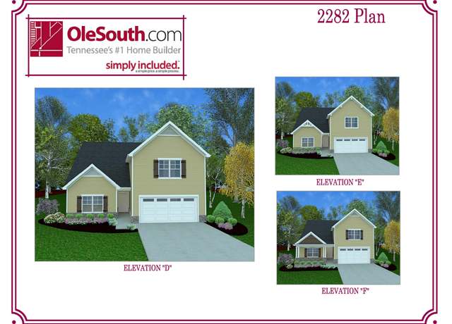 Property at 2282 Elevation DEF Plan, Murfreesboro, TN 37129, 4 beds, 3 baths
