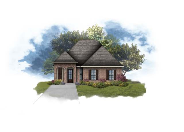 Property at Rousseau III H Plan, Gulfport, MS 39503, 3 beds, 2 baths