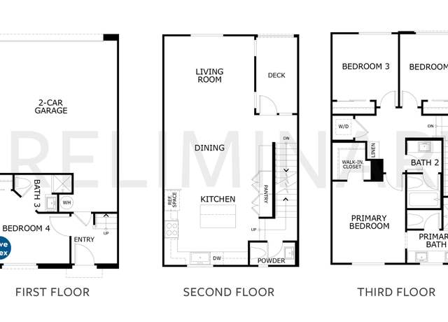 Property at Essex at Essex + Gage Plan Seven Plan, Huntington Beach, CA 92647, 4 beds, 3.5 baths