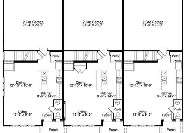 Property at Fairground - Interior Townhome Plan, Saint Peters, MO 63376, 3 beds, 2 baths