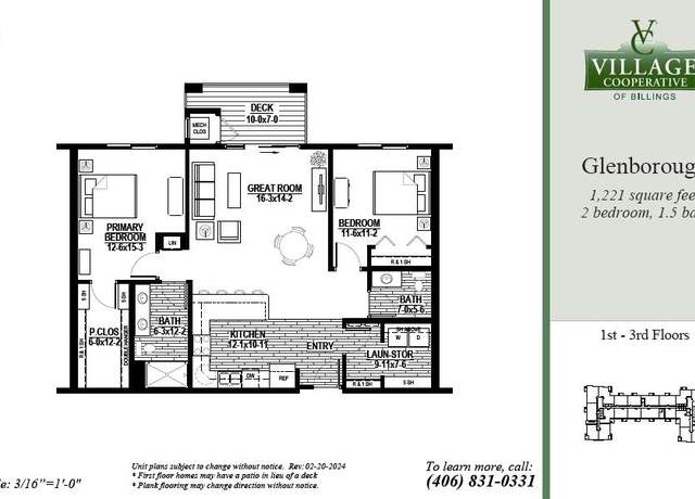 Property at Glenborough Plan, Billings, MT 59102, 2 beds, 1.5 baths