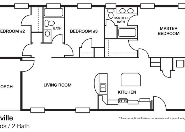 Property at Ashville Plan, Leesburg, FL 34788, 3 beds, 2 baths