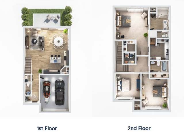 Property at Premium Unit - Interior Plan, Fort Pierce, FL 34947, 3 beds, 2.5 baths