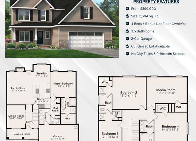 Property at The Naples Plan, Smithfield, NC 27577, 4 beds, 3.5 baths