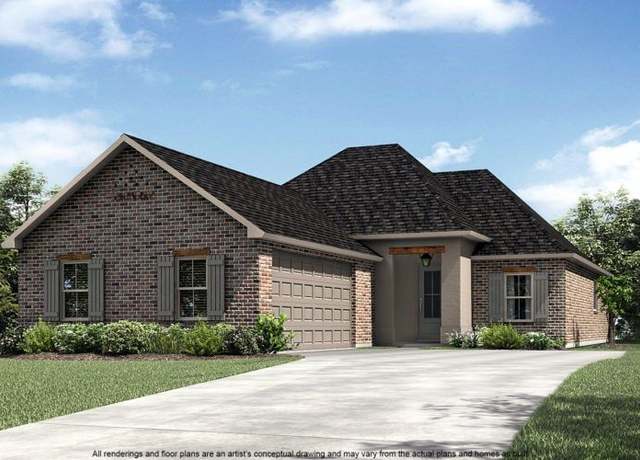 Property at Columbus Plan, Prairieville, LA 70769, 3 beds, 2 baths