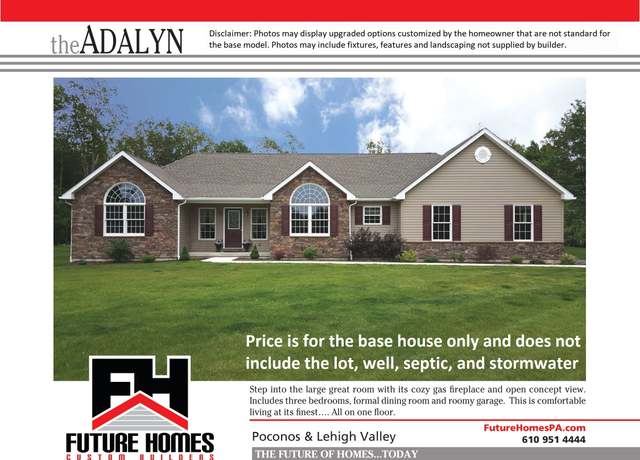 Property at The Adalyn Plan, Saylorsburg, PA 18353, 3 beds, 2.5 baths
