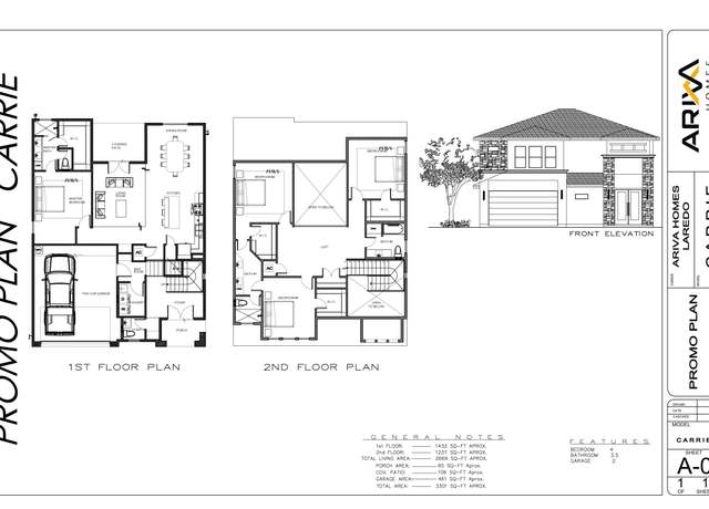Property at Carrie Plan, Laredo, TX 78045, 4 beds, 3.5 baths
