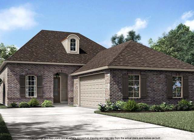 Property at Springfield Plan, Geismar, LA 70734, 4 beds, 3 baths