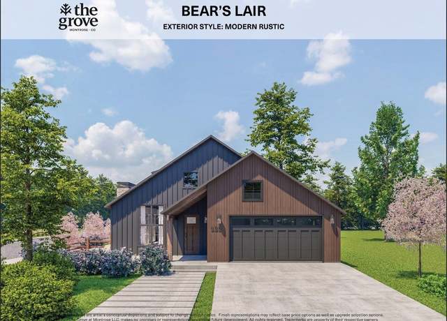 Property at Bear's Lair Plan, Montrose, CO 81401, 3 beds, 2.5 baths