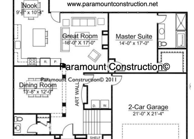 Property at Cromwell 2 Plan, Arlington, VA 22205, 3 beds, 3.5 baths