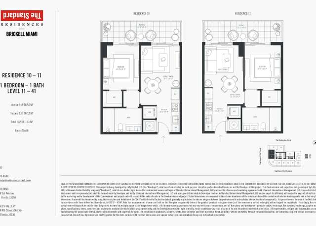 Property at Residence 10 + 11 Plan, Miami, FL 33130, 1 bed, 1 bath