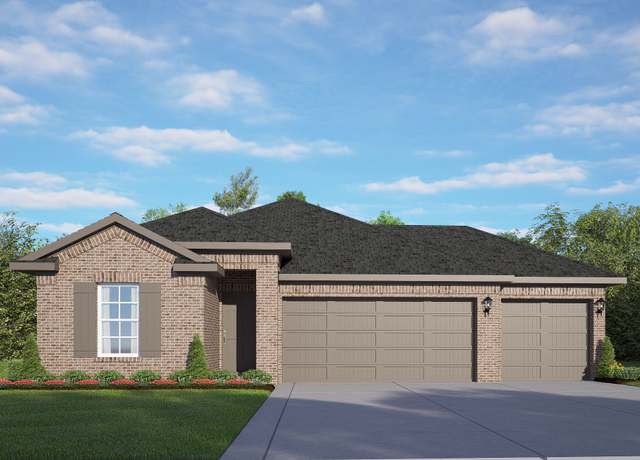 Property at The Laguna A with 3-Car Garage Plan, Dayton, TX 77535, 3 beds, 2 baths