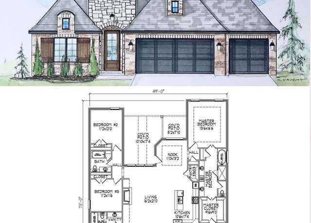 Property at 2426 Plan, Jenks, OK 74037, 4 beds, 3 baths