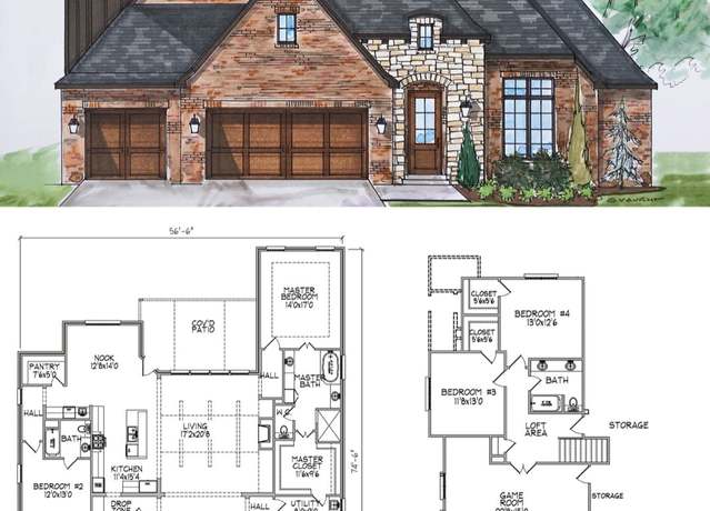 Property at Lafortune Plan, Bixby, OK 74008, 4 beds, 3.5 baths