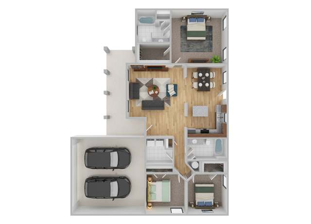 Property at The Woodford Plan, Bowling Green, KY 42101, 3 beds, 2 baths