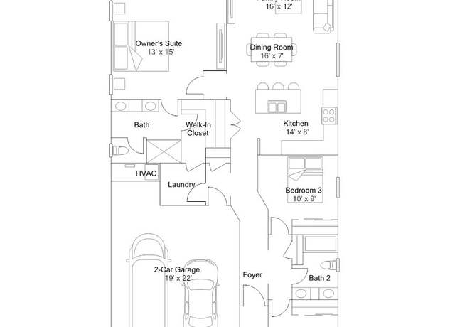 Property at Plan 1595 Plan, Meridian, ID 83646, 3 beds, 2 baths