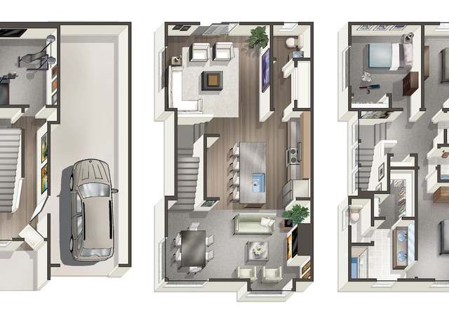 Property at Duplex A Floor Plan - Lot 7 Plan, Duvall, WA 98019, 3 beds, 3 baths