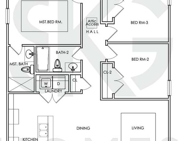 Property at 5016 Carambola Ln Plan, Laredo, TX 78046, 4 beds, 2 baths