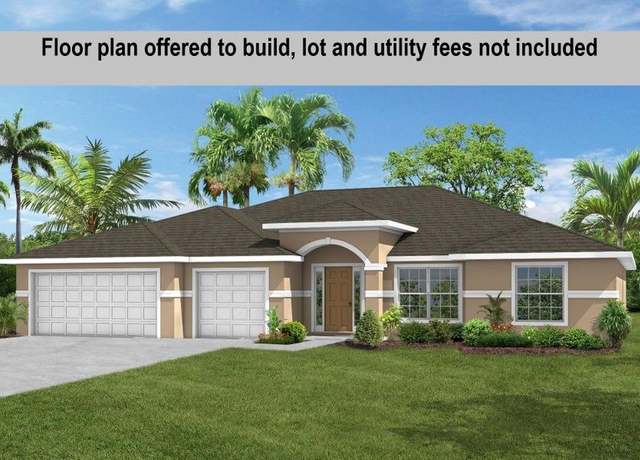Property at Augusta Plan ON YOUR LOT Plan, Palm Coast, FL 32164, 4 beds, 2 baths