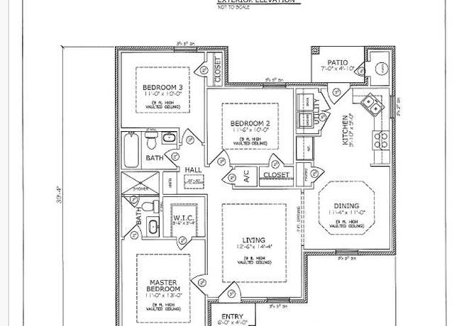 Property at ENCINO 11-13 Plan, Brownsville, TX 78521, 3 beds, 2 baths