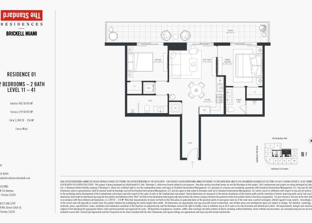Property at Residence 01 Plan, Miami, FL 33130, 2 beds, 2 baths