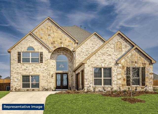 Property at Hillwood FSW (w/Media) - 80' Homesites Plan, Hjkvvm Lucas, TX 75098, 5 beds, 3.5 baths