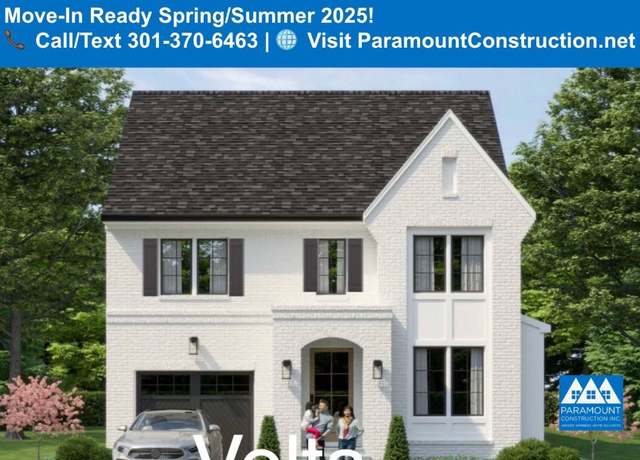 Property at Volta C 4 - 4812 Chevy Chase Blvd. Plan, Chevy Chase, MD 20815, 6 beds, 5.5 baths