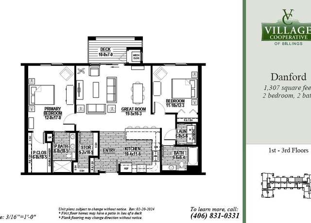 Property at Danford Plan, Billings, MT 59102, 2 beds, 2 baths