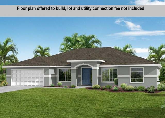 Property at Worthington II Plan ON YOUR LOT Plan, Palm Coast, FL 32164, 4 beds, 2 baths