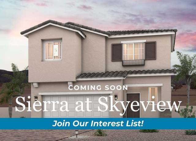 Property at Homes Available Soon Plan, Las Vegas, NV 89166
