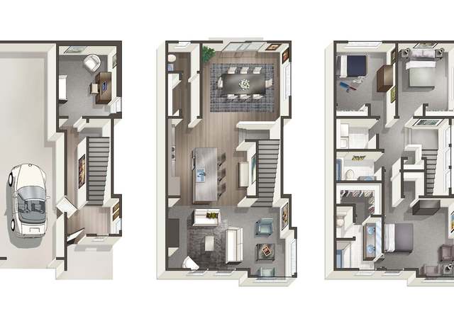 Property at Triplex B Floor Plan 3 - Lot 3 Plan, Duvall, WA 98019, 3 beds, 2.5 baths