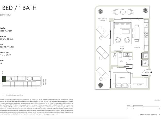 Property at Residence 02 Plan, Miami Beach, FL 33141, 1 bed, 1 bath